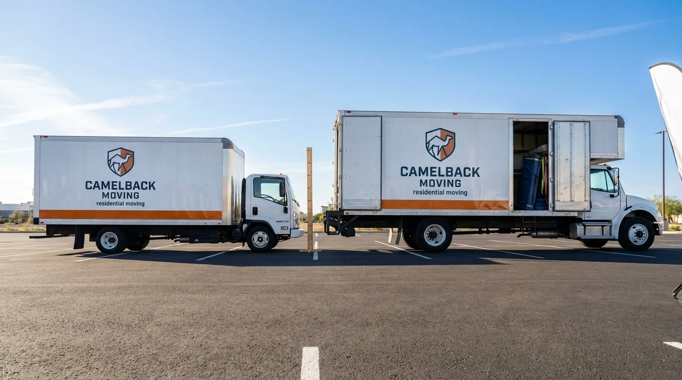 Moving truck size capacity guide in Carlinville